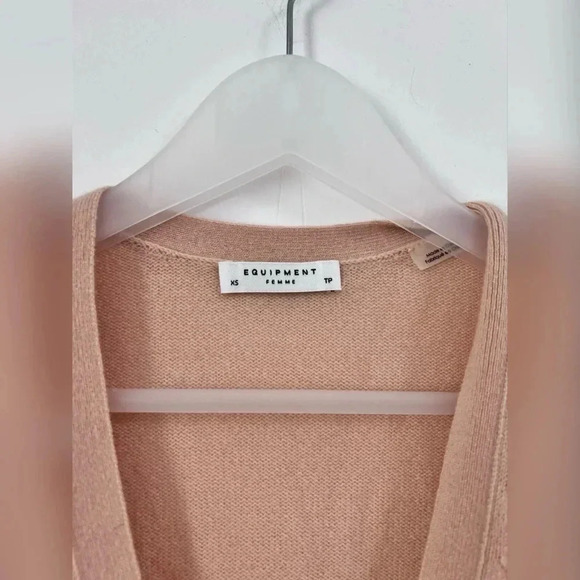 Equipment Sullivan Cashmere Cardigan Capsule Wardrobe Closet Staple Size XS - Picture 5 of 6